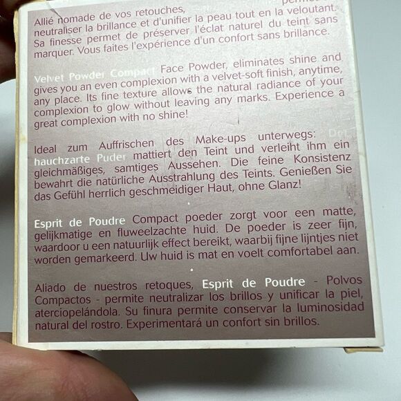 Dr. Pierre RICAUD Pressed Powder NWT Natural Rose Made in France - Picture 3 of 8